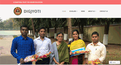 Desktop Screenshot of digjyoti.org