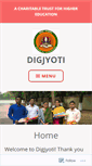 Mobile Screenshot of digjyoti.org